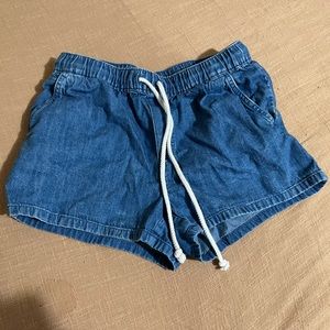 Aerie Comfy Denim Shorts